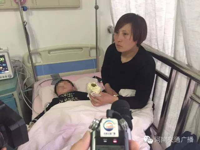 小浩天的母親通過河南交通廣播向所有幫助他們的人表達(dá)了感謝！
