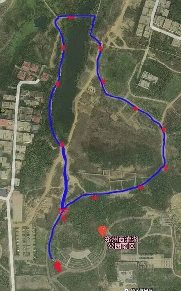 路線(xiàn)鳥(niǎo)瞰圖