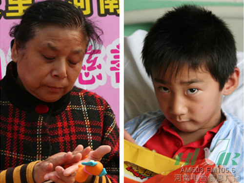 “面人奶奶”鄭玉芬和小晨陽(yáng)