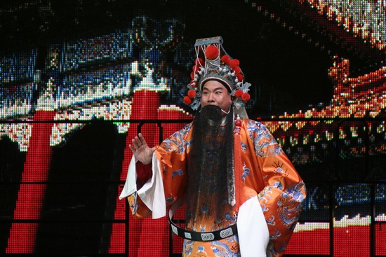 河南省豫劇二團(tuán)演員、唐派再傳弟子郭志誠演唱唐派名劇《金殿風(fēng)云》