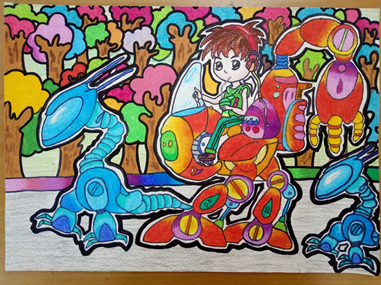 韓恩源《智能行走觀光機器人》輔導教師：時尹航（工一?。? oldsrc=