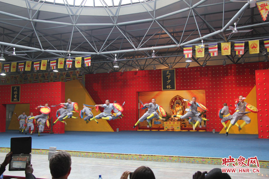 武僧團培訓(xùn)基地表演