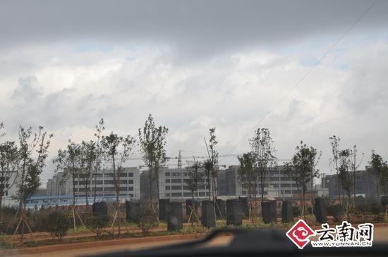 2010年11月的時候，爭議土地上已經是密布的高樓群。