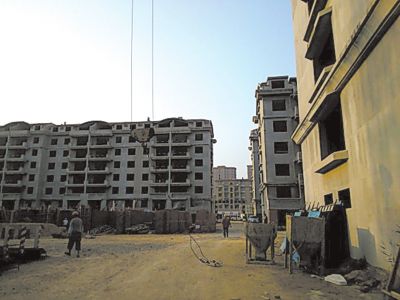　適園雅居小區(qū)，已建起13棟住宅樓。