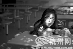 　筆試面試都過了最終沒被錄取，讓胡格格非常失落。 記者 陳中秋 攝