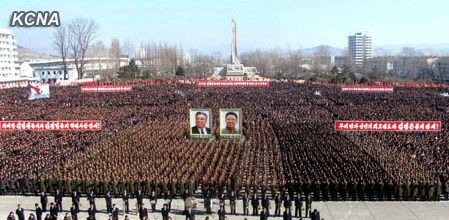 朝鮮民眾稱(chēng)，朝鮮軍民“將在任意時(shí)期、對(duì)任意對(duì)象隨意實(shí)施無(wú)止境的正義打擊，一定實(shí)現(xiàn)民族的夙愿祖國(guó)統(tǒng)一大業(yè)”。