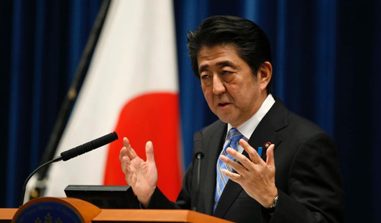 資料圖:日本首相安倍晉三 資料圖:日本首相安倍晉三