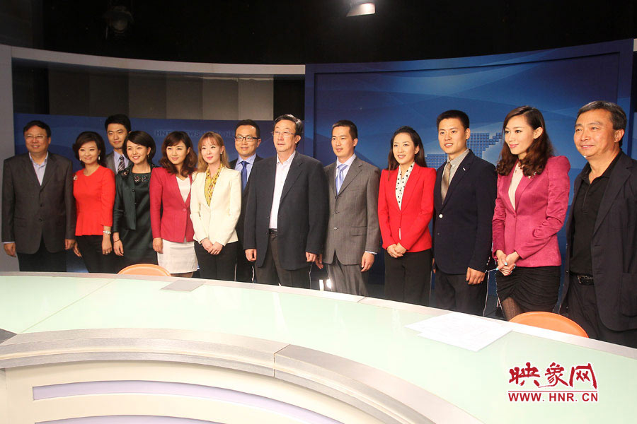 河南省委書記、省人大常委會(huì)主任郭庚茂視察河南人民廣播電臺(tái) 映象網(wǎng)記者邵恰 段晉哲/攝