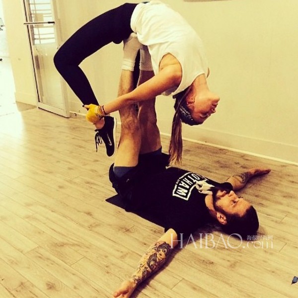 超?，旣惸取ち詹?(Maryna Linchuk) 近期健身私照