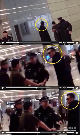 “爾康”周杰機(jī)場(chǎng)與他人吵架：你是二貨嗎？（圖）