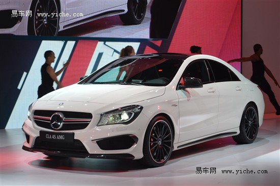 奔馳CLA45 AMG亮相紐約 奔馳CLA45 AMG亮相紐約