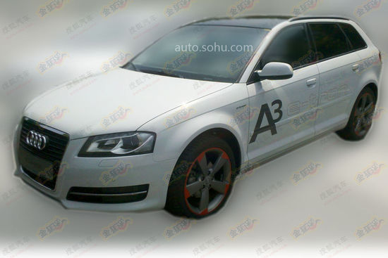 奧迪A3e-tron純電動(dòng)車型諜照