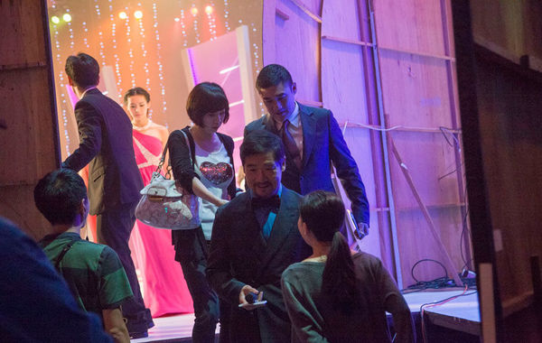 張國(guó)立在活動(dòng)現(xiàn)場(chǎng)。