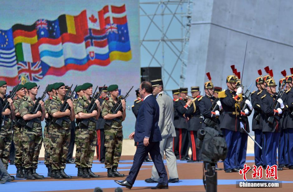 諾曼底登陸70周年紀(jì)念儀式 20國元首和政府首腦出席