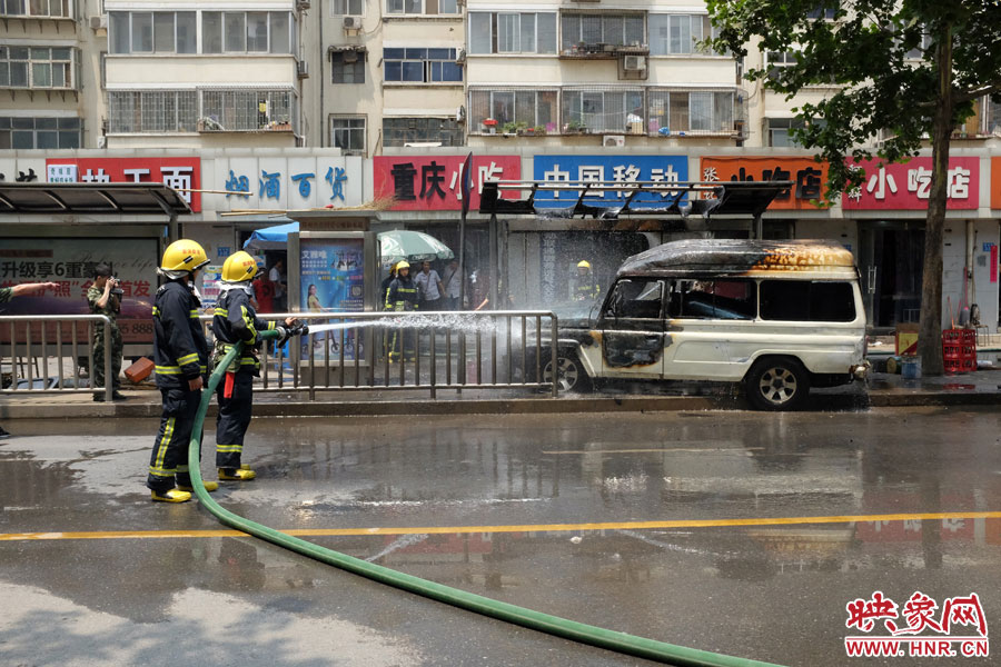 火災現(xiàn)場。