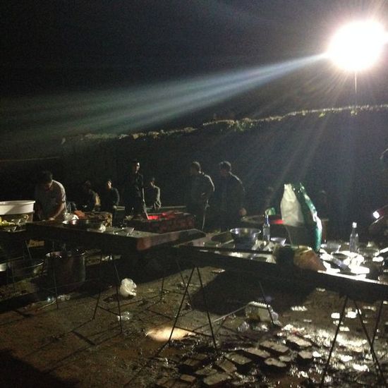 龍頭山鎮(zhèn)災(zāi)民安置點(diǎn)。澎湃新聞 程藝輝 圖