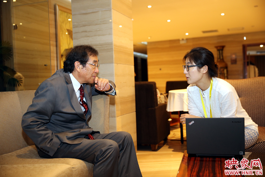 映象網(wǎng)記者專訪杜維明教授。