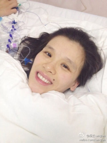 　圖片來(lái)源;桑蘭微博。