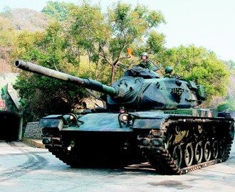 圖為M60A3同型戰(zhàn)車。圖片來源：臺(tái)灣媒體