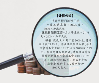 2014年五一加班工資怎么計(jì)算？